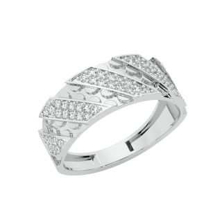 Pamela Round Diamond Ring For Men